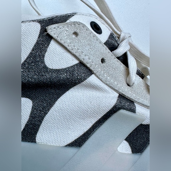 Adidas x Marimekko Essentials Znsored Hi Black and White Patterned Sneakers, 8 - Picture 13 of 16